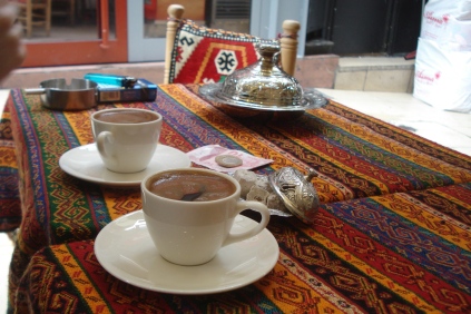 Grand Baazar, odmor uz ratluk i kafu - Grand Baazar, break with turkish delight and coffee