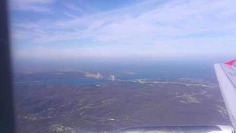 Pogled iz aviona, New Bosphorus bridge