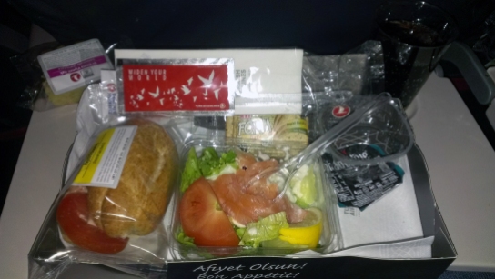Turkish Airlines ručak