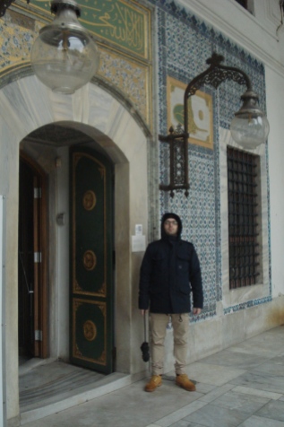 Topkapi palata, ulazna vrata u harem - Topkapi Palace, the entrance gate to the harem